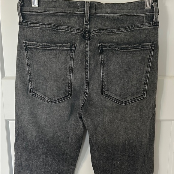 Agolde Charcoal Distressed Denim - Picture 5 of 9